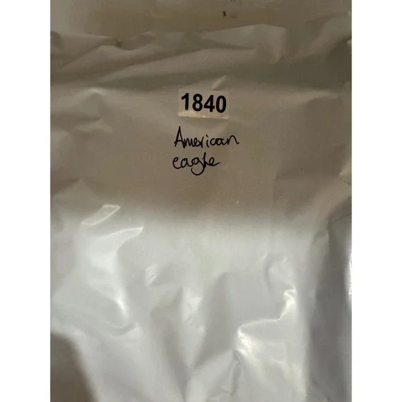 American Eagle Women 10 Cargo Pants Olive Green Stretch Utility High Rise 1840 - Picture 8 of 10